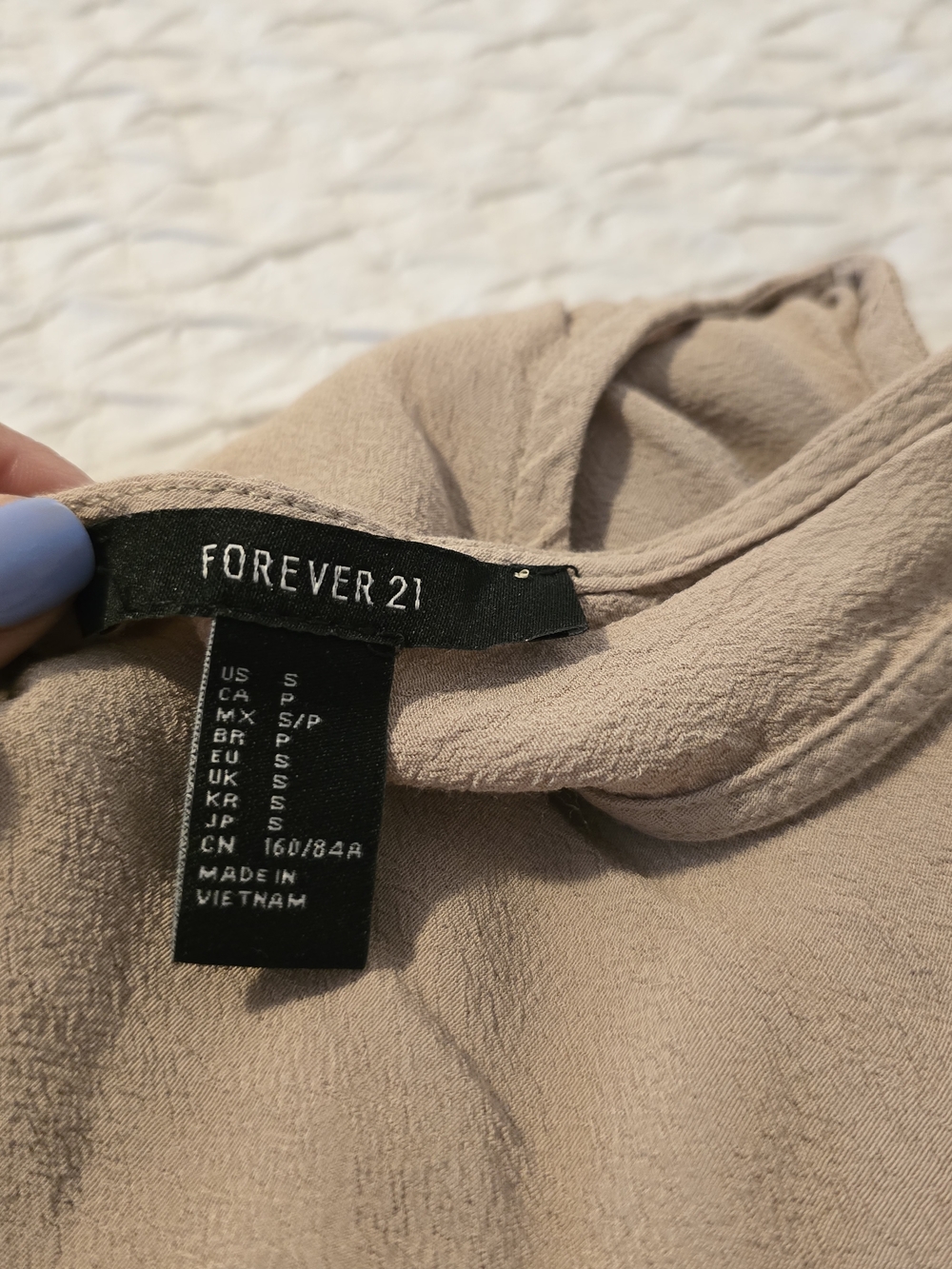 Forever 21 Beige Sleeveless Scoop Dress - Picture 4 of 4